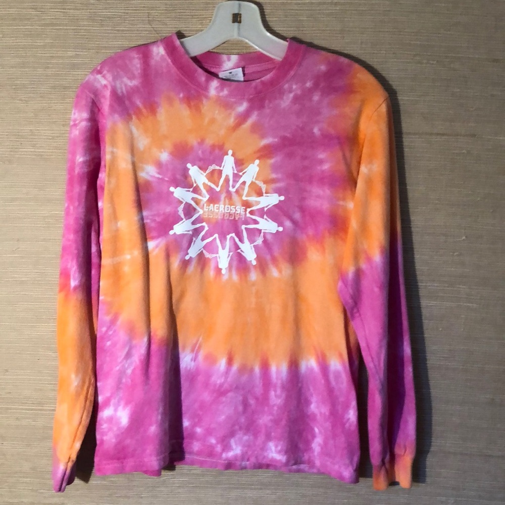 Tie Dye Lacrosse Long Sleeve Tee - Longstreth